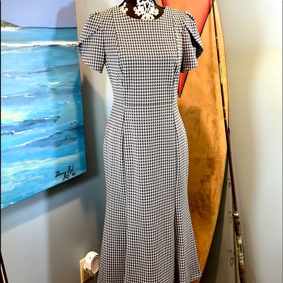 Calvin Klein Dresses & Skirts - 🖤Calvin Klein,Houndstooth!Timeless,Elegant,Oozes Class,Sophistication & Style,6